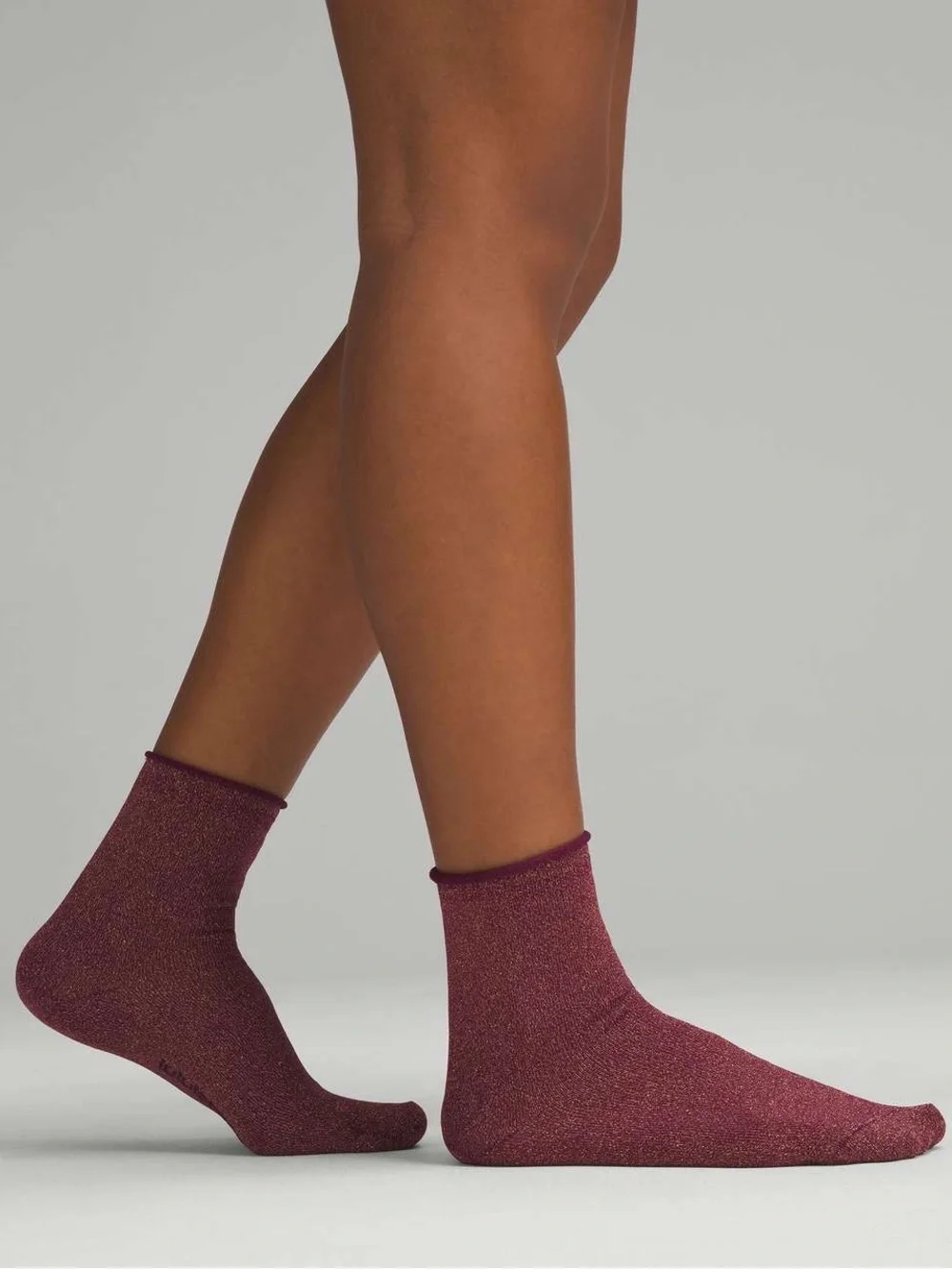 Lululemon Daily Stride Sparkle Quarter Sock, Size S - 2 Pairs